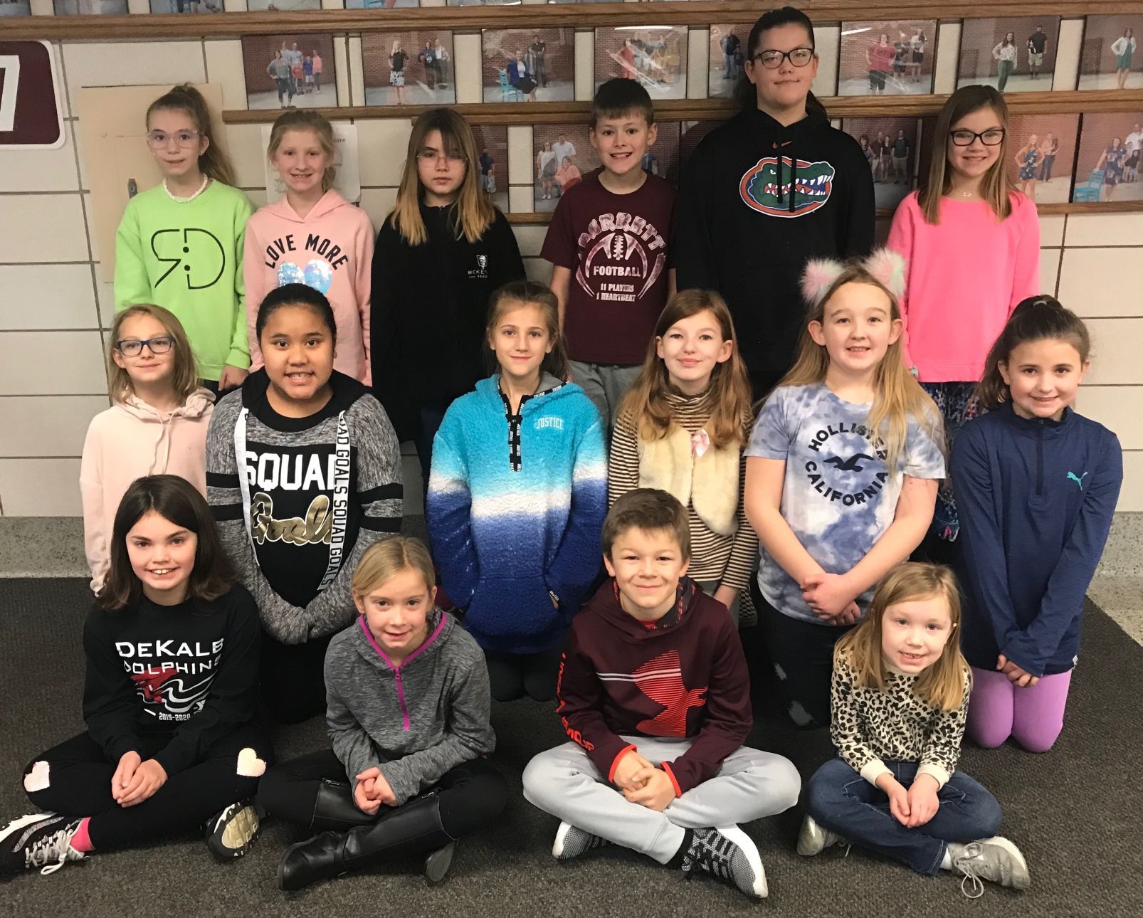 Students of the Month, Grades 4-5